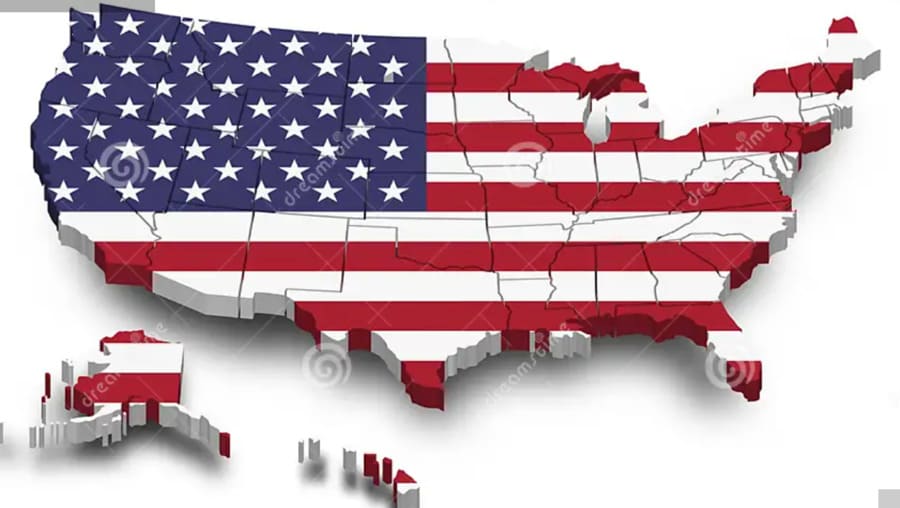 USA Coverage Network Map