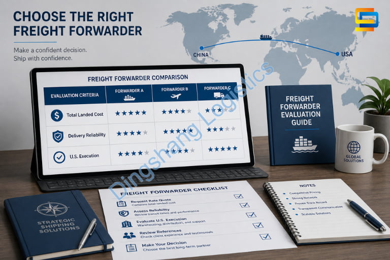 How to Choose a Freight Forwarder in China?