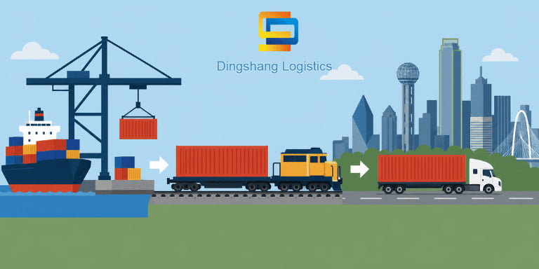 How to Ship a Container from China to Port of Dallas?