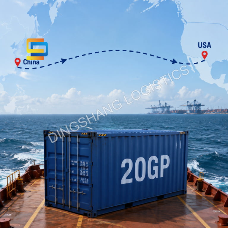 How Much Does a 20GP Container Cost from China to USA?