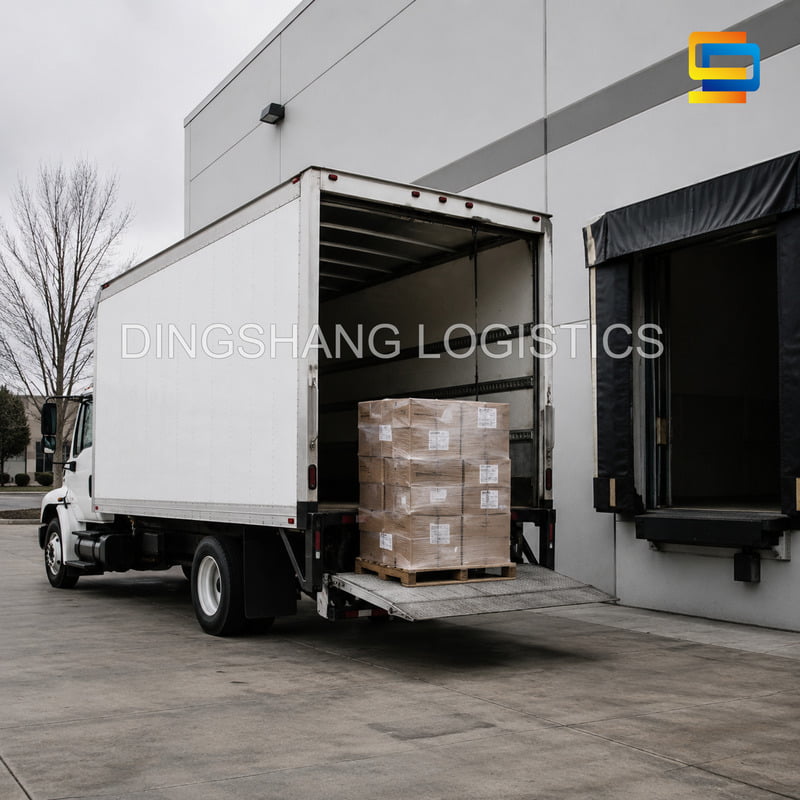 LCL door-to-door shipping process from China to USA