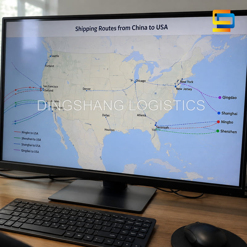 Real 2026 LCL shipping cost examples from China to USA