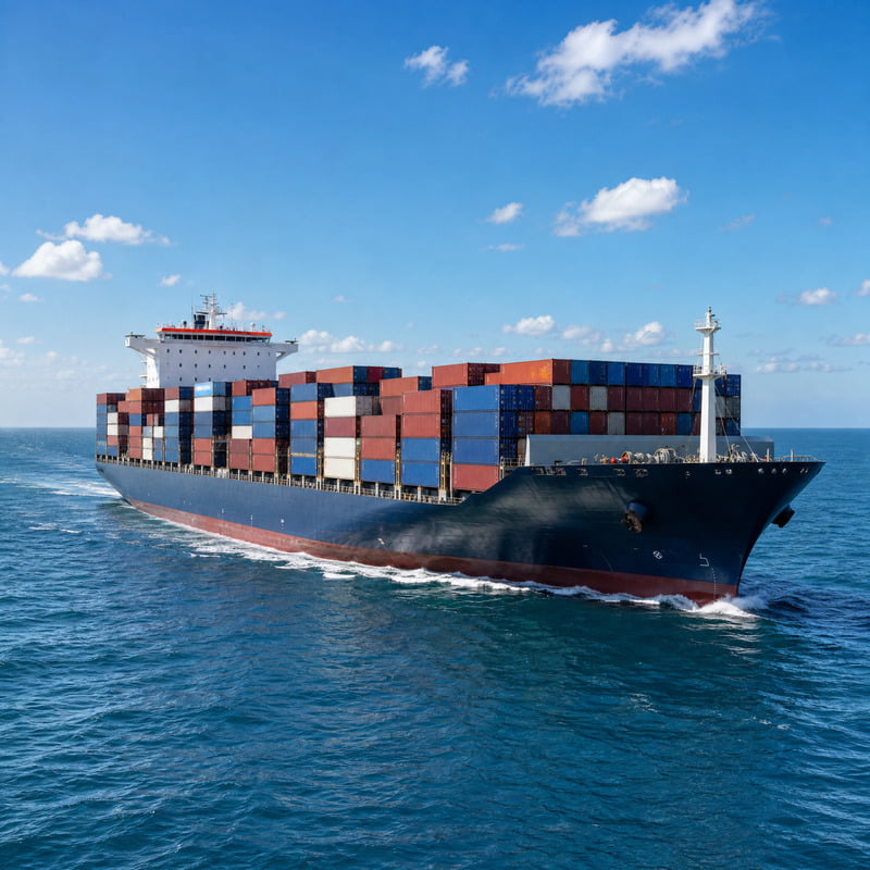 sea freight from China to USA container shipping guide