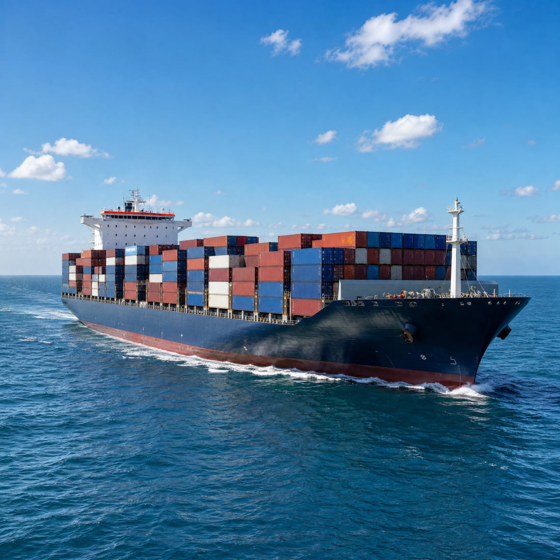 Full Container Load shipping from China to USA